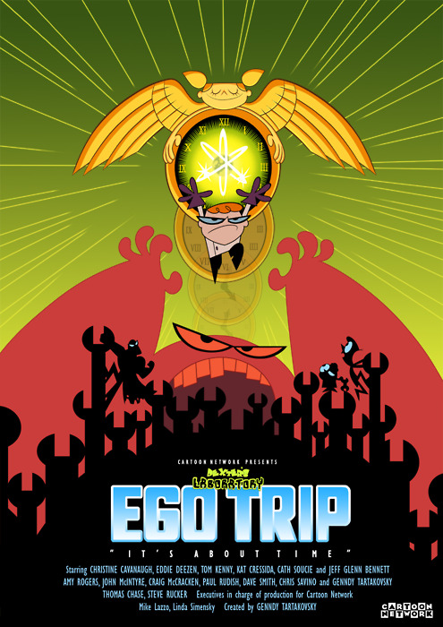 Dexters Laboratory: Ego Trip Official Movie Poster from original release: 1999
