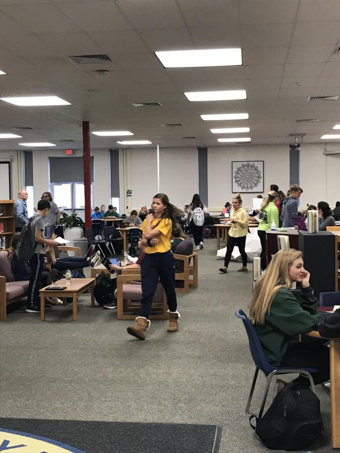 Del Val's Media Center may be closed for COVID concerns, but Battle of the Books still goes on.