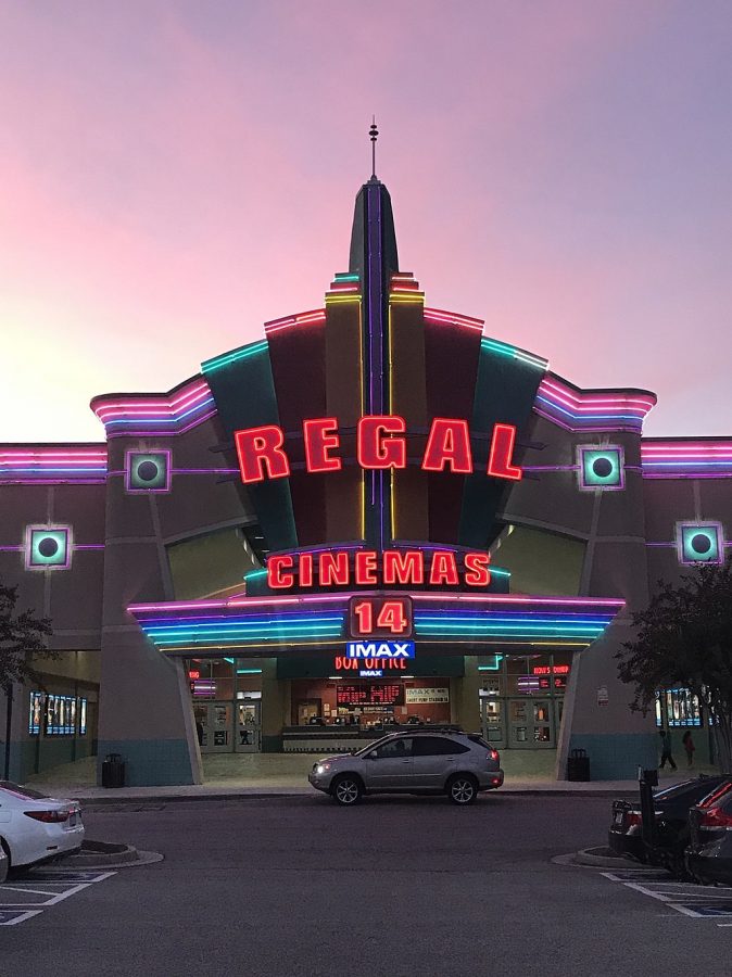 Movie theaters, including Regal Cinemas, are currently closed due to the pandemic.