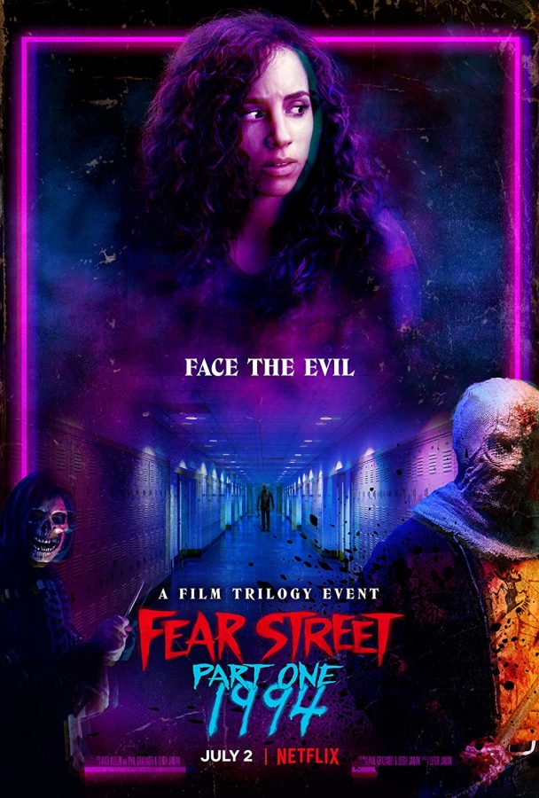 The movie poster for Fear Street Part One:1994