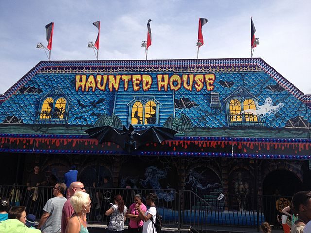 Most great carnivals and fairs have a haunted house.  Would you survive one if you were in a horror movie?