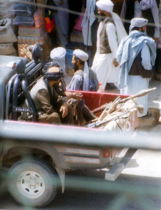 The Taliban were a visual, imposing presence in Herat, Afghanistan in 2001.