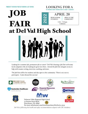 Delaware Valley to host Job Fair on April 20