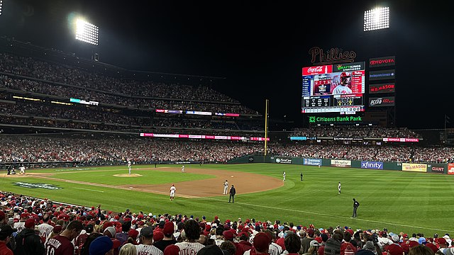 Game 3 of the World Series saw the Phillies shut out the Astros at Citizens Bank Park.