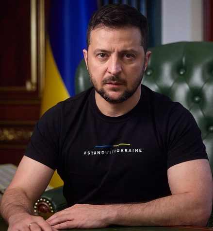 The current president of Ukraine, Volodymyr Zelenskyy, has helped defend Ukraine against Russia for almost a year.