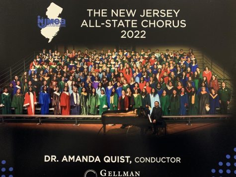The New Jersey All-State Chorus is made up of over one hundred of the most talented vocalists in the State, four of which were Del Val students.
