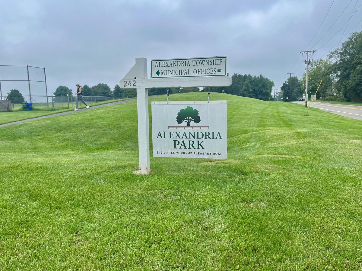 This year, the farmers market moved from Holland Township to Alexandria Park.