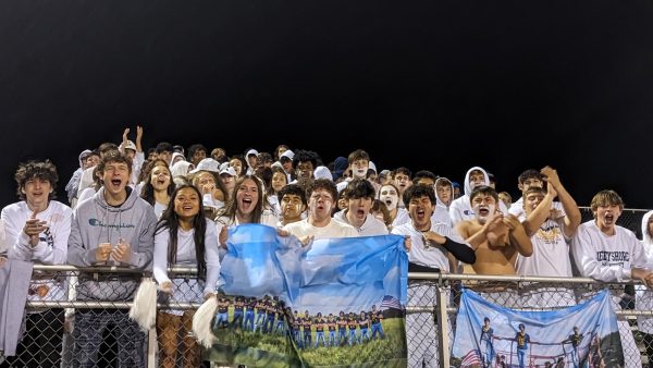 The Dawg Pound was out in full force to support the Terriers at the Homecoming football game.