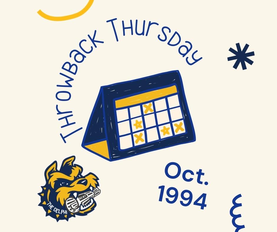 This week's Throwback Thursday takes readers back to Oct. 1994.