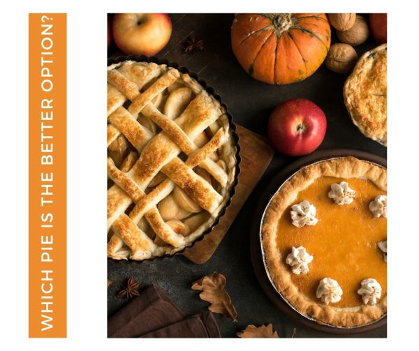 Sara Matthews and Erin Bate debate which pie is the best for Thanksgiving.