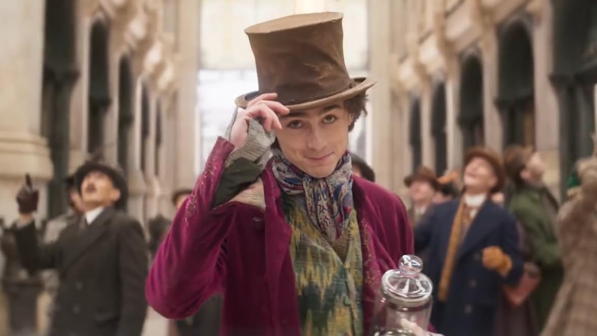 Timothée Chalamet provides an incredible, optimistic performance in this musical origin story.