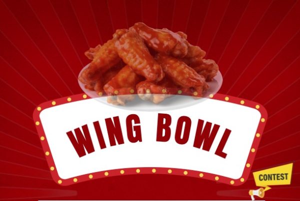 Sport and Spirit Clubs Wing Bowl is not only a pep rally activity, but it is also a fundraiser for the local food bank.