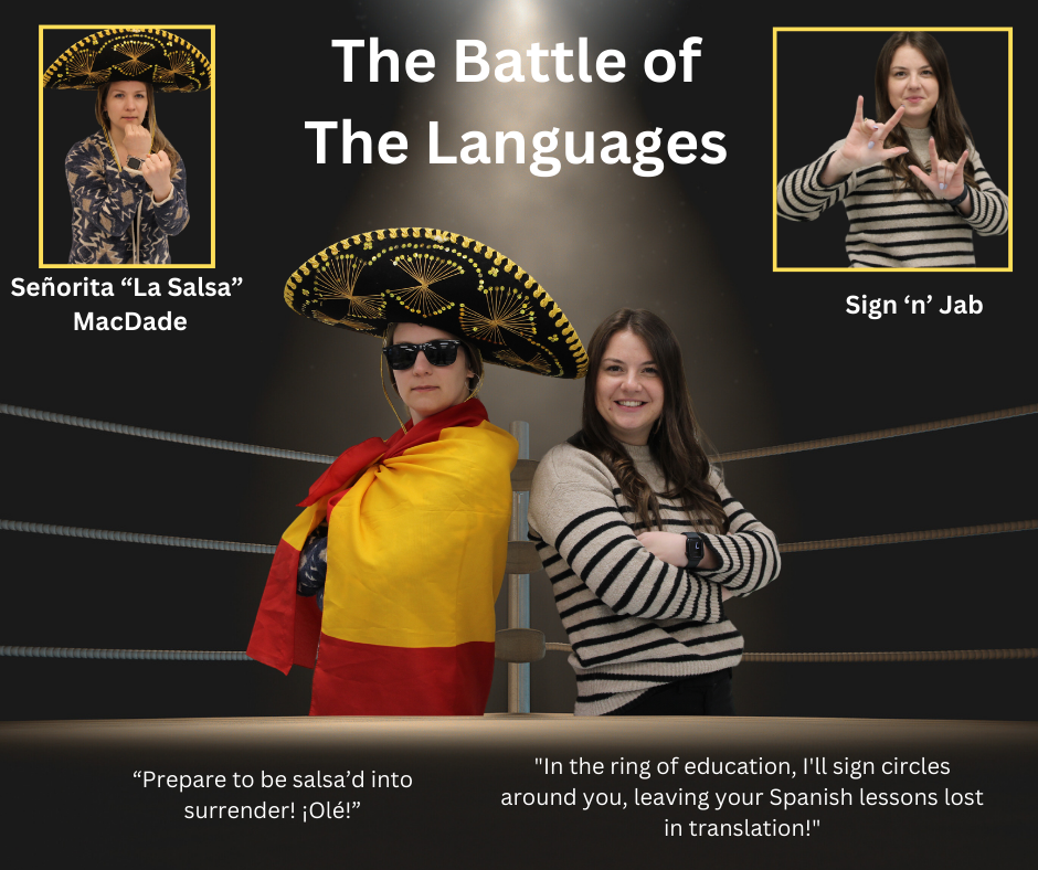 The Battle of the Languages: Señorita “La Salsa” MacDade v. Sign ‘n’ Jab