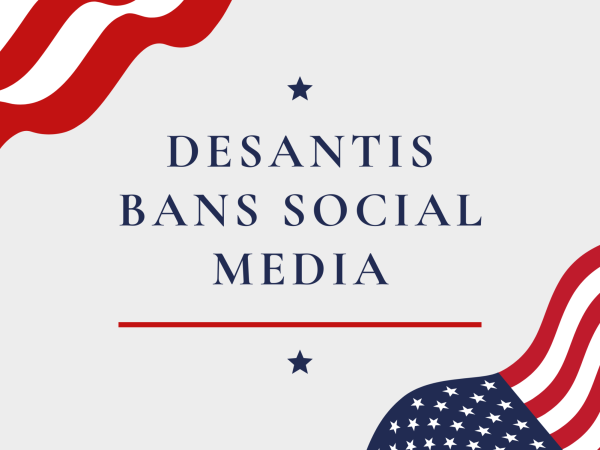 Governor of Florida, Ron DeSantis signed a bill which bans children under the age of 14 to create accounts for and use social media. This will go into effect Jan. 1, 2025.
