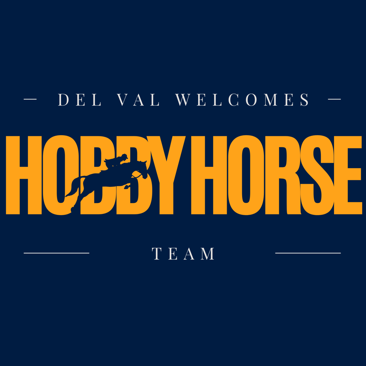 In the 2024-2025 school year, Del Val will be offering hobby horse as a new sport for students to partake in.