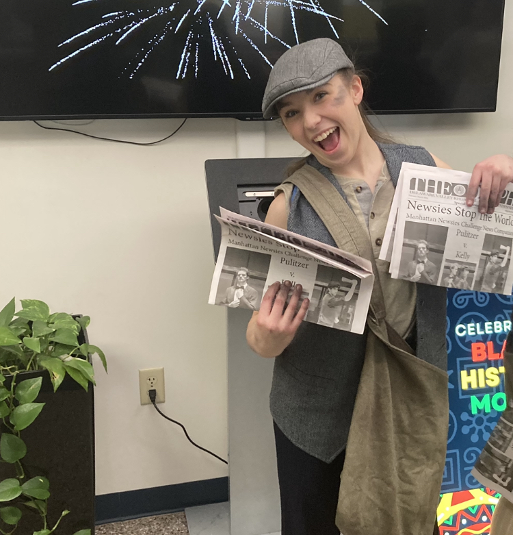 Del Vals performance of Newsies has earned a spot on the Broadway stage.