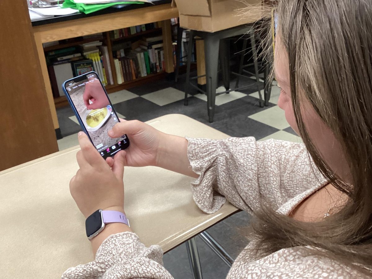 Many students at Del Val use the app Tik Tok for entertainment and connecting with their friends.