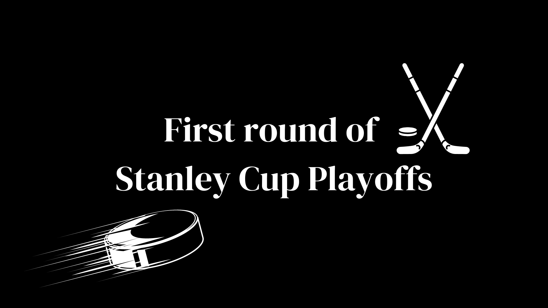 First round Stanley Cup playoffs – The Delphi