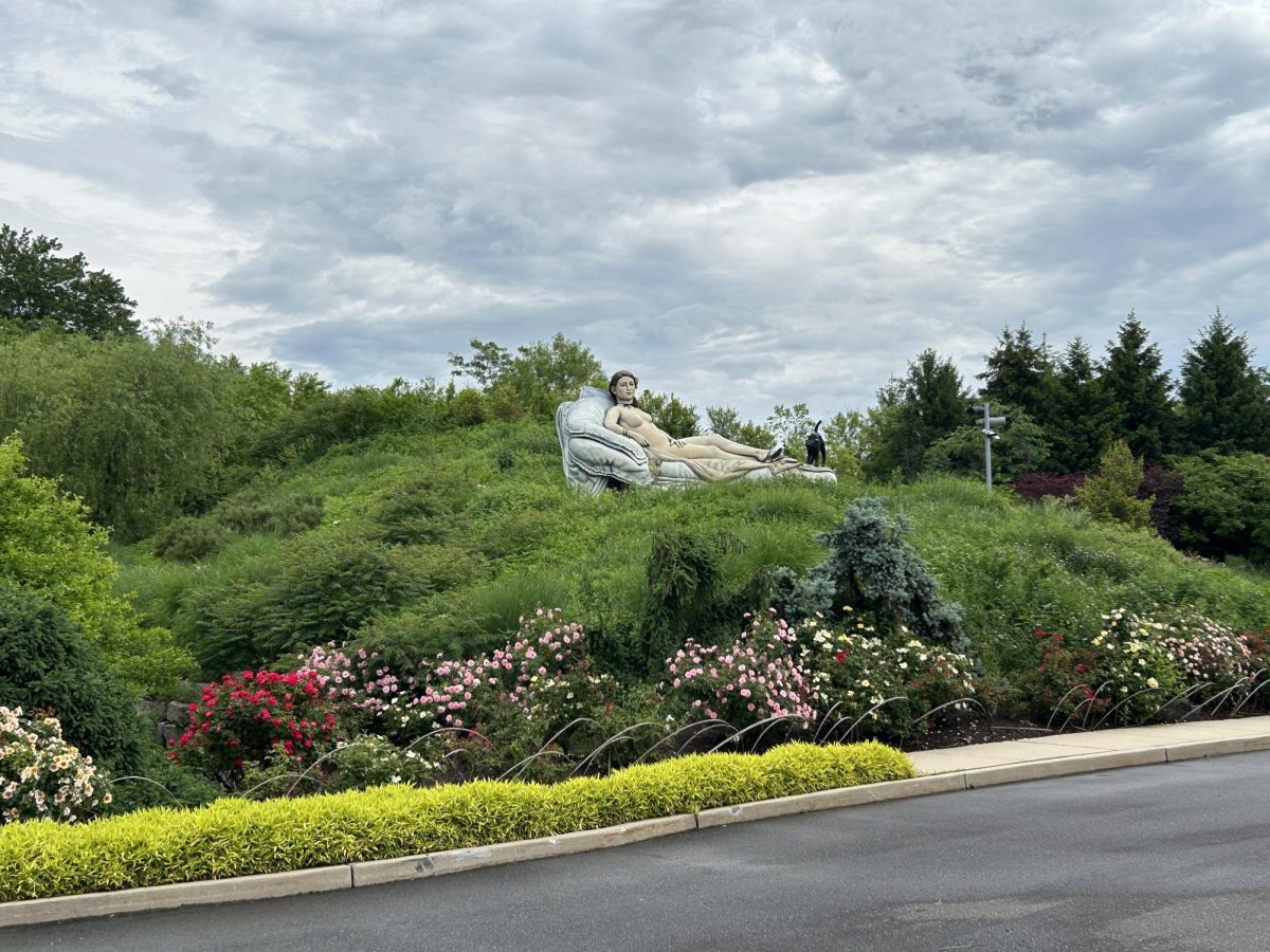 On the way out of the park, there was a huge sculpture to see before we left. We had a great trip and saw many cool sculptures that changed our perspectives on finding the message behind art.