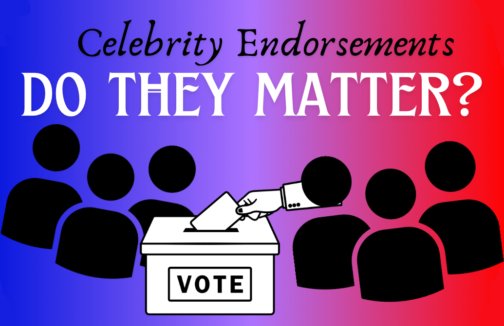 With countless celebrities endorsing presidential candidates, should these endorsements affect how people vote?