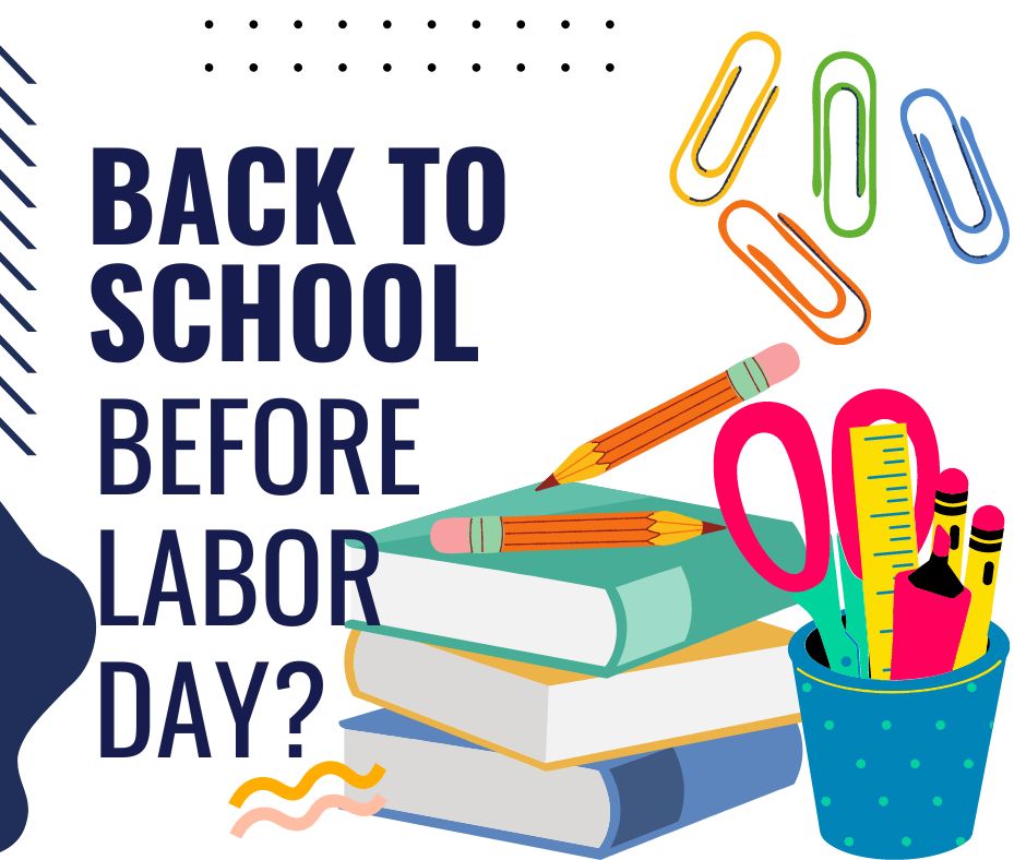 Labor Day serves as a definitive end to summer and a fresh start for a new school year.