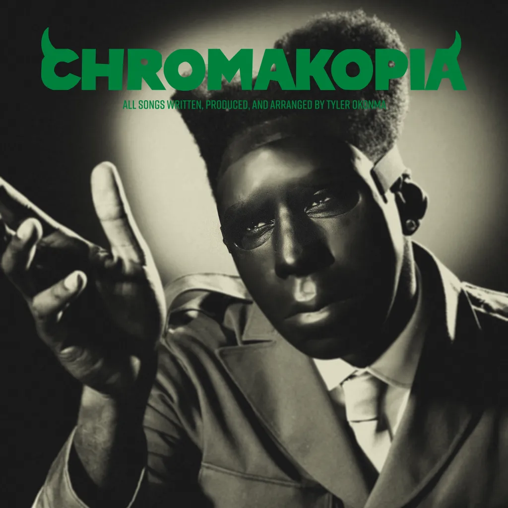 Album art for Tyler, The Creators newest album, "CHROMAKOPIA." (Photo Via Colombia Records) 