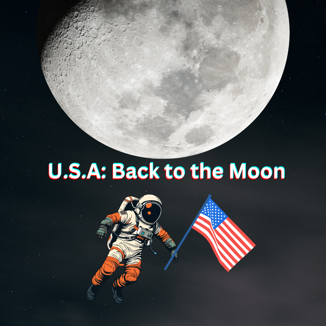 The U.S.A. is going back to the moon to take space expansion to new heights.