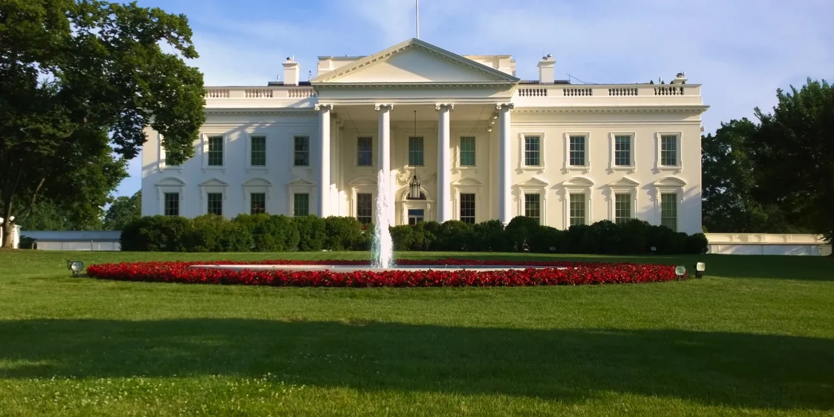 The home of the United States president, the White House. (Photo via The White House).