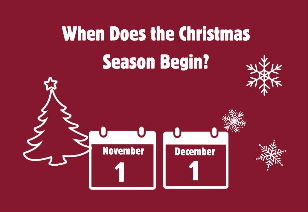 Many people have conflicting views when in comes to when they should start celebrating the holiday season.
