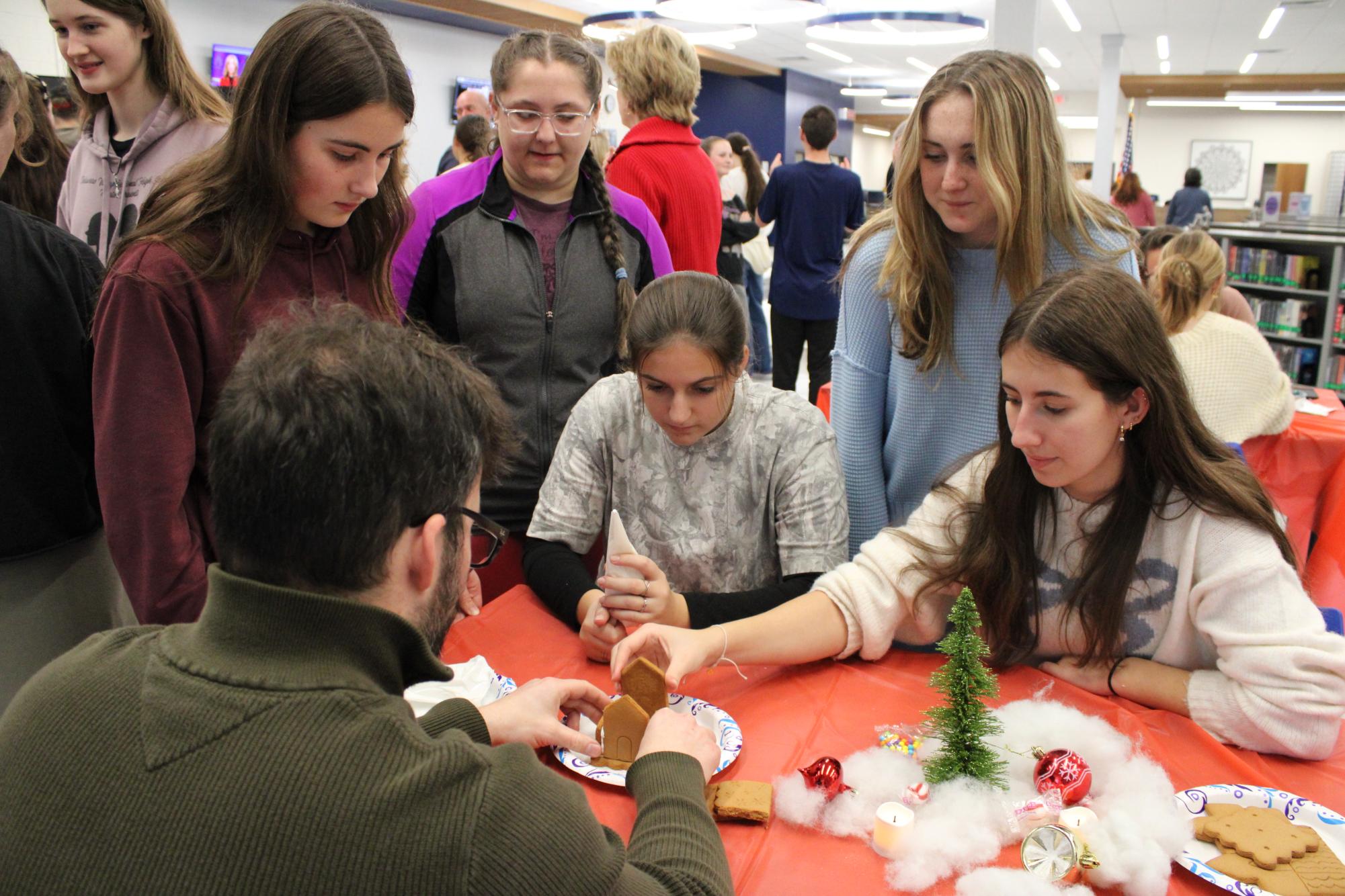 NHS Holiday Tea builds staff and student relationships