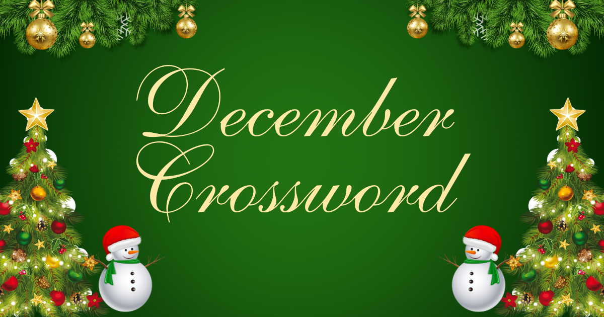 December Crossword 2024