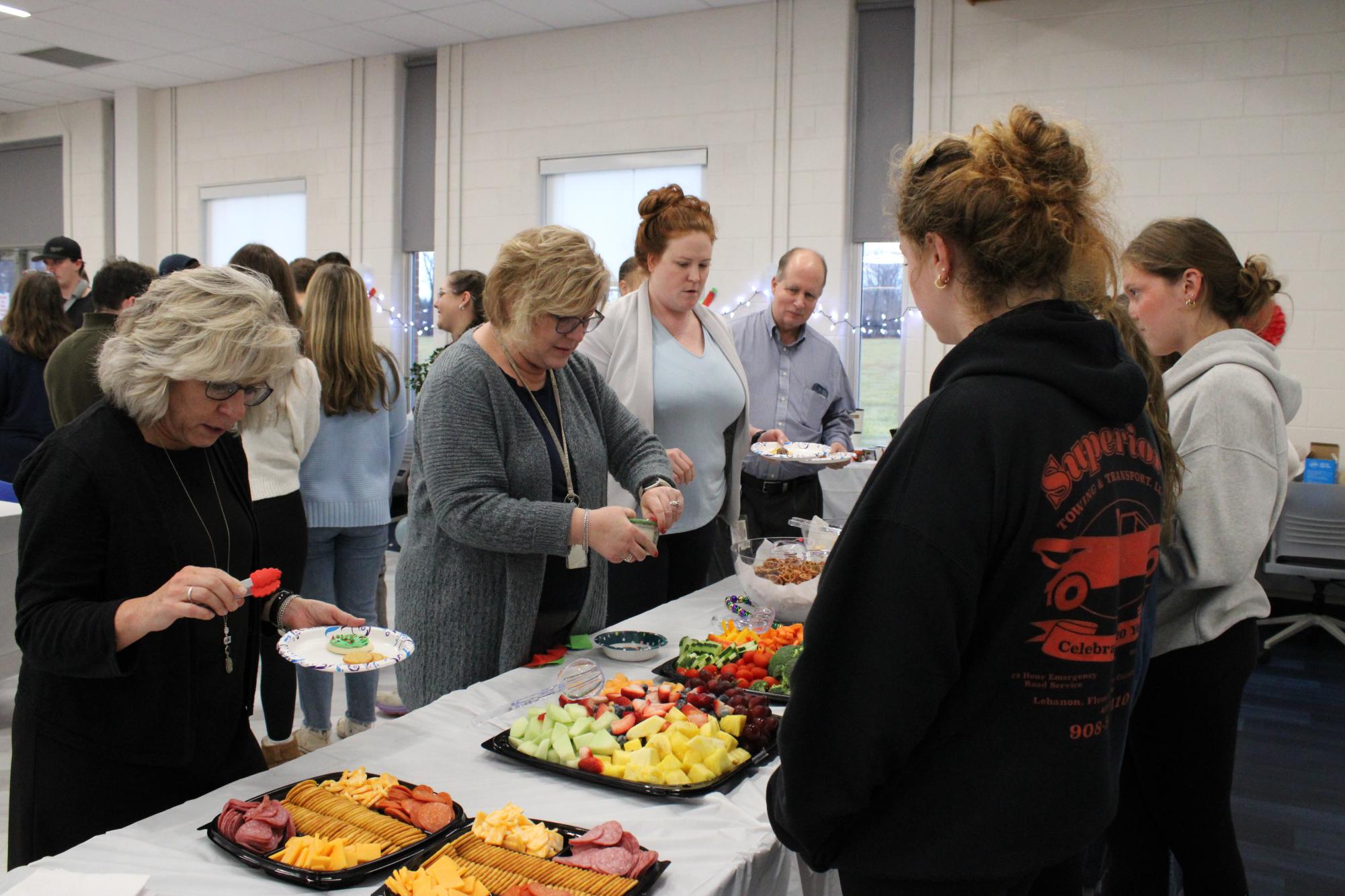 NHS Holiday Tea builds staff and student relationships