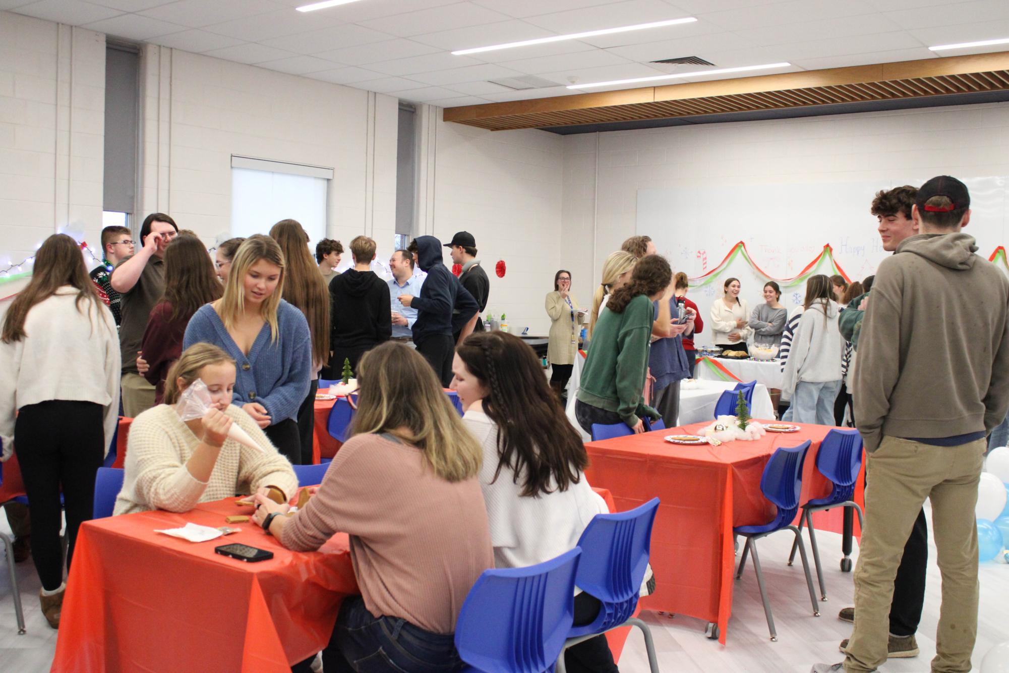 NHS Holiday Tea builds staff and student relationships