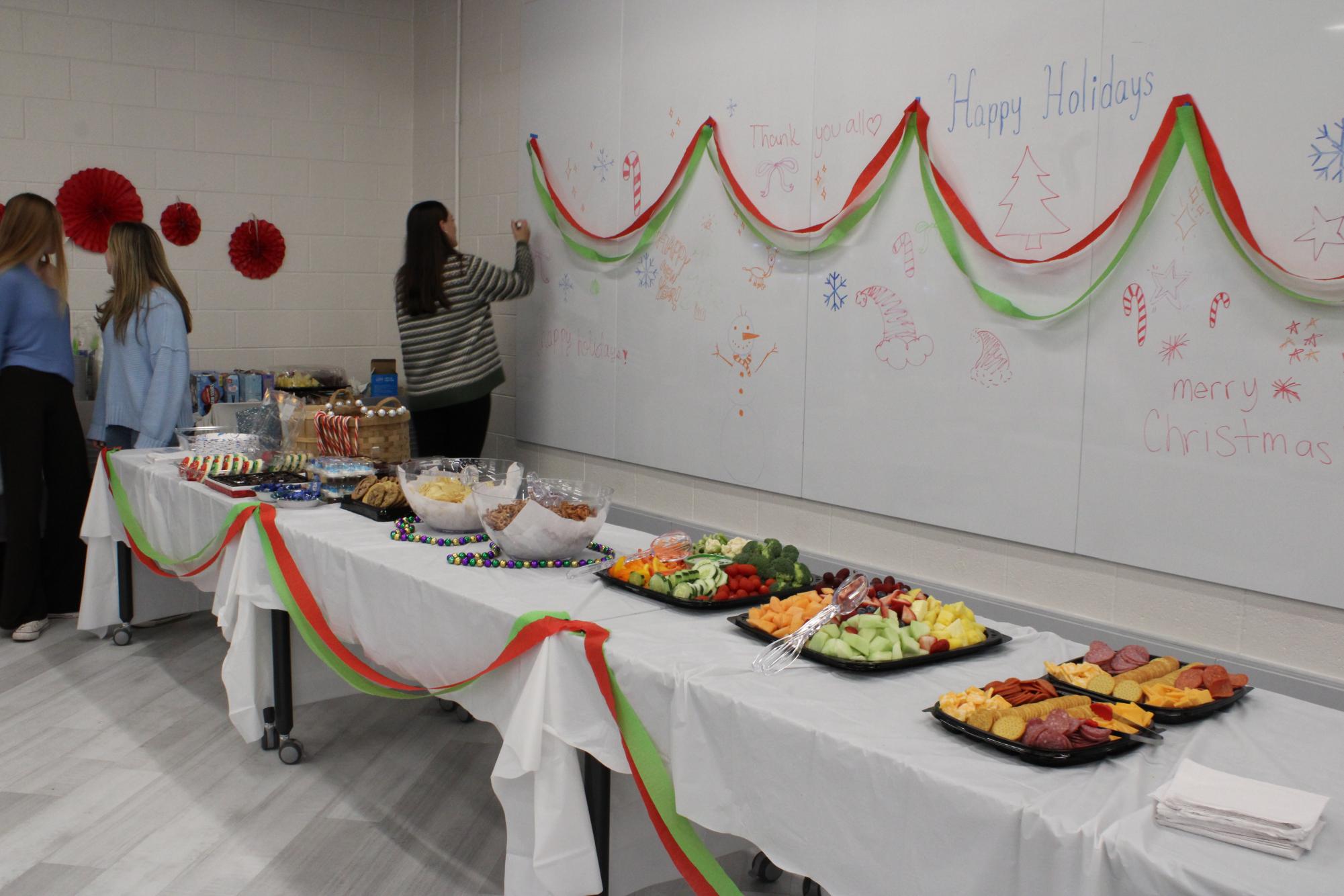 NHS Holiday Tea builds staff and student relationships