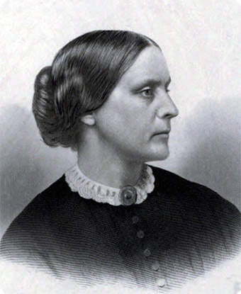 Susan B. Anthony (photo via National Park Service).