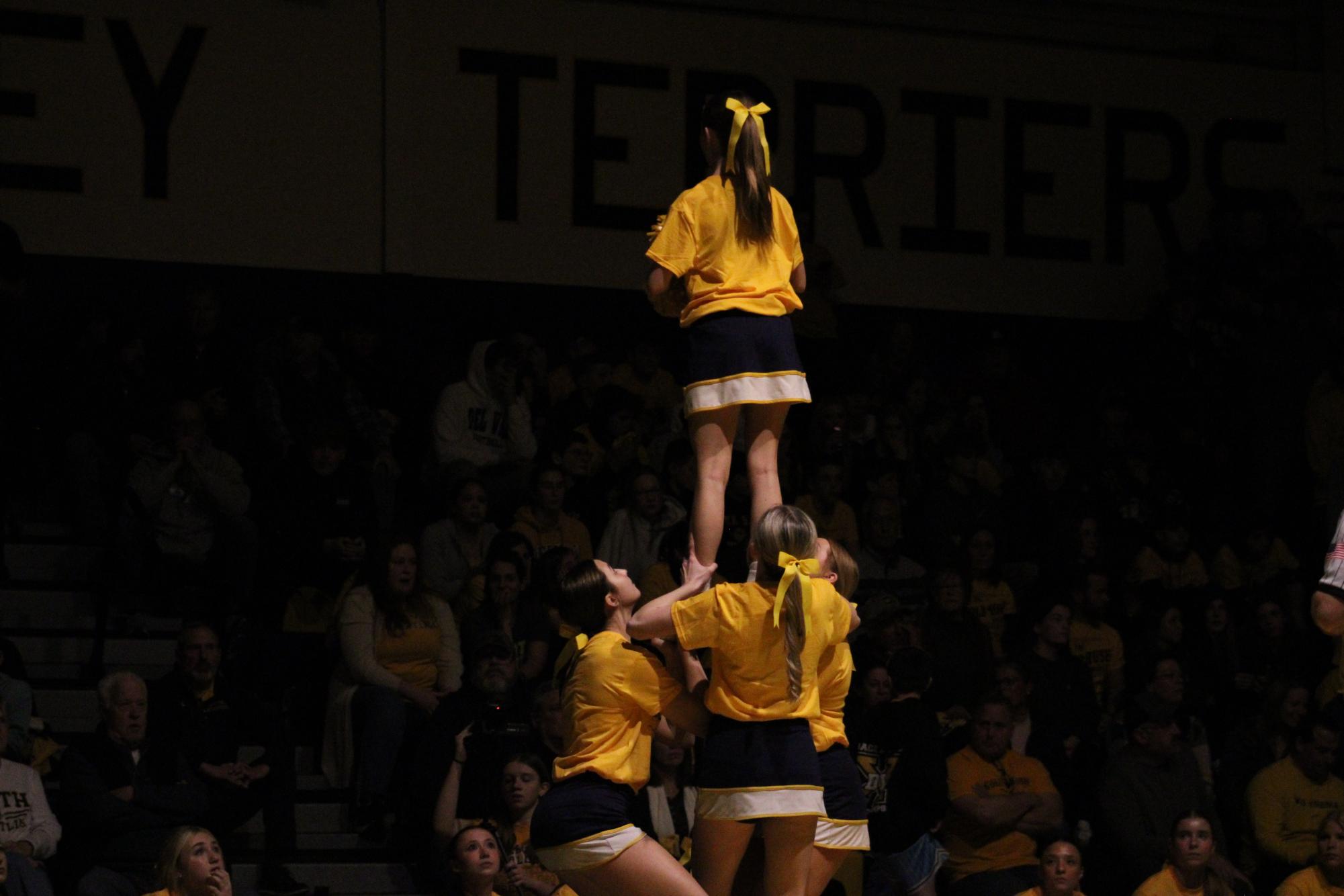 Del Val's winter pep rally and 2025 Gold Rush raise school spirit