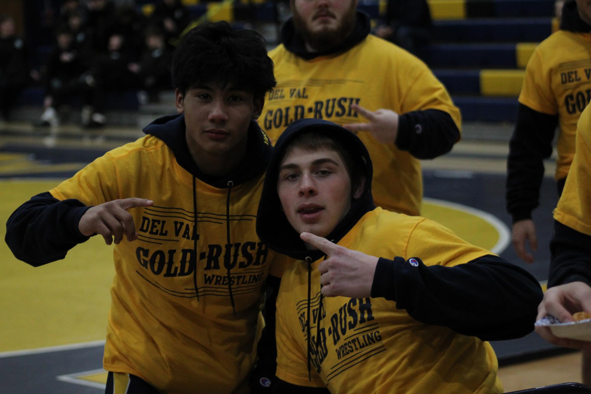 Del Val's winter pep rally and 2025 Gold Rush raise school spirit