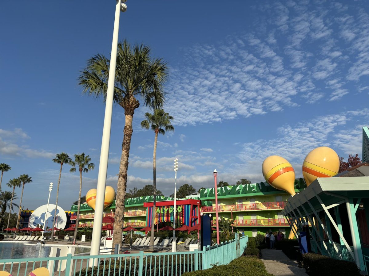 The team arrived to a calm evening in Orlando. They were excited to find out they were staying in the same resort as in past years, All-Star Music. 