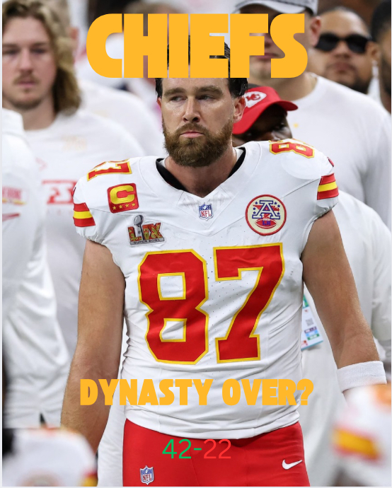 Chiefs Dynasty over after Super Bowl loss to Eagles.
