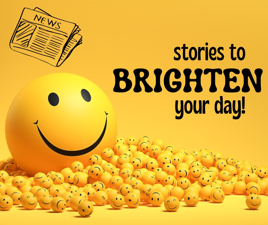 Sometimes positive news is hard to come by; here's a collection of five stories to change that.