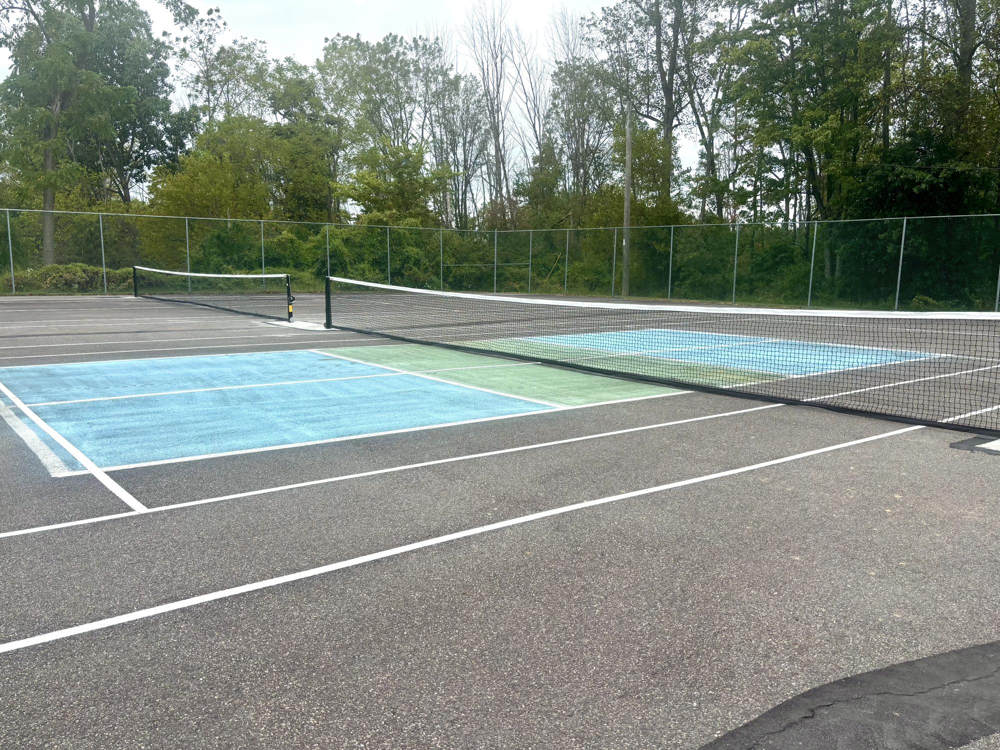 Del Val's courts are ready for the Tennis Club's first official meeting of the year on Sept. 22. Club member Ellie Fisher encourages anyone interested to come out and play. "It’s a great experience and you really feel like you’re part of a community,” Fisher said.
