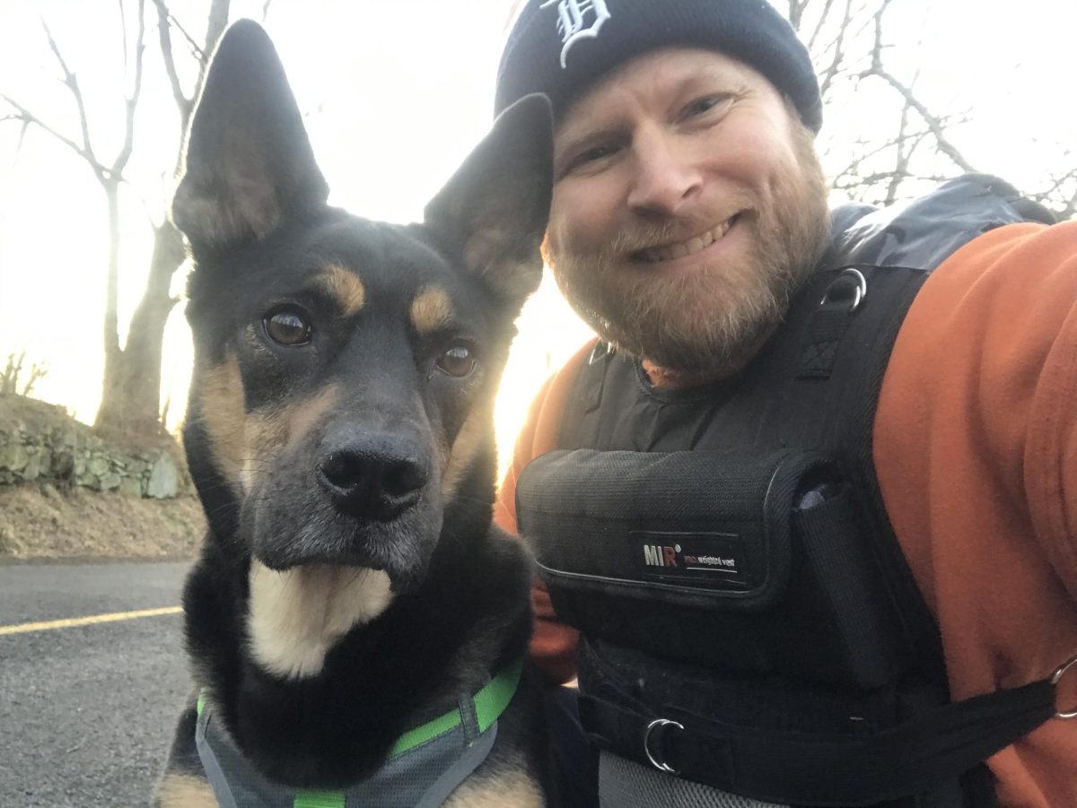 Carew is named after a famous baseball player. Carew was left with his siblings in a garbage dumped, until saved by Mutts Puppy Rescue. (Photo via Billy Gregson)