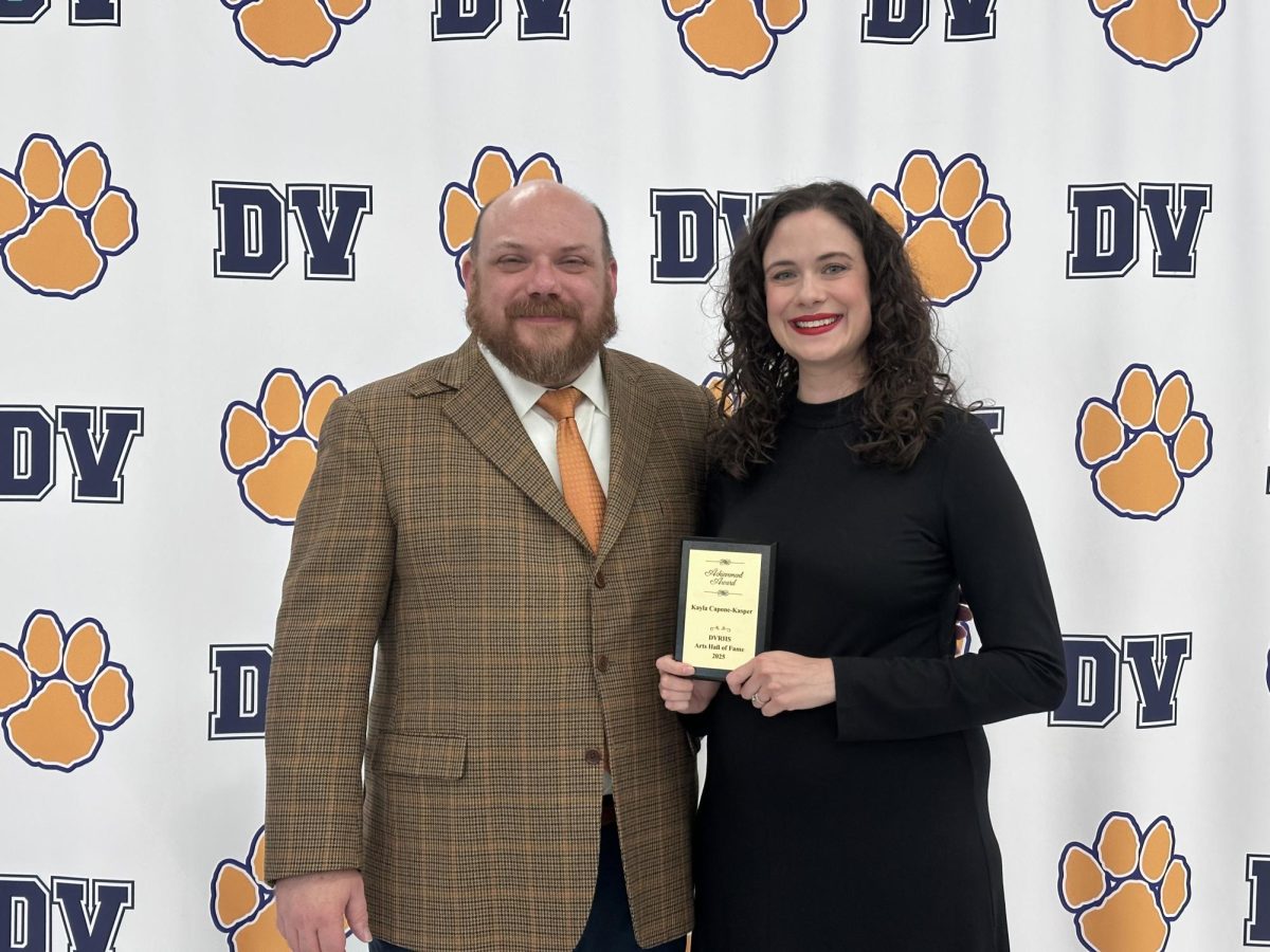 Kayla Capone-Kasper theater and music- involved while at DV but took her work to a  professional level, acting and teaching vocal music.