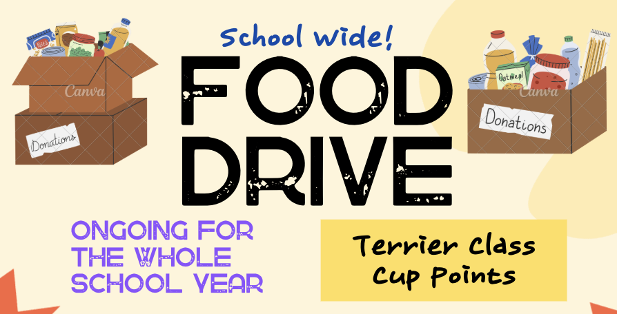 The year-long food drive is new at Del Val this year. The annual Wing Bowl helped to raise funds for local food banks, and that event will return on Jan. 7, 2026. (Image via Amanda Matlee)