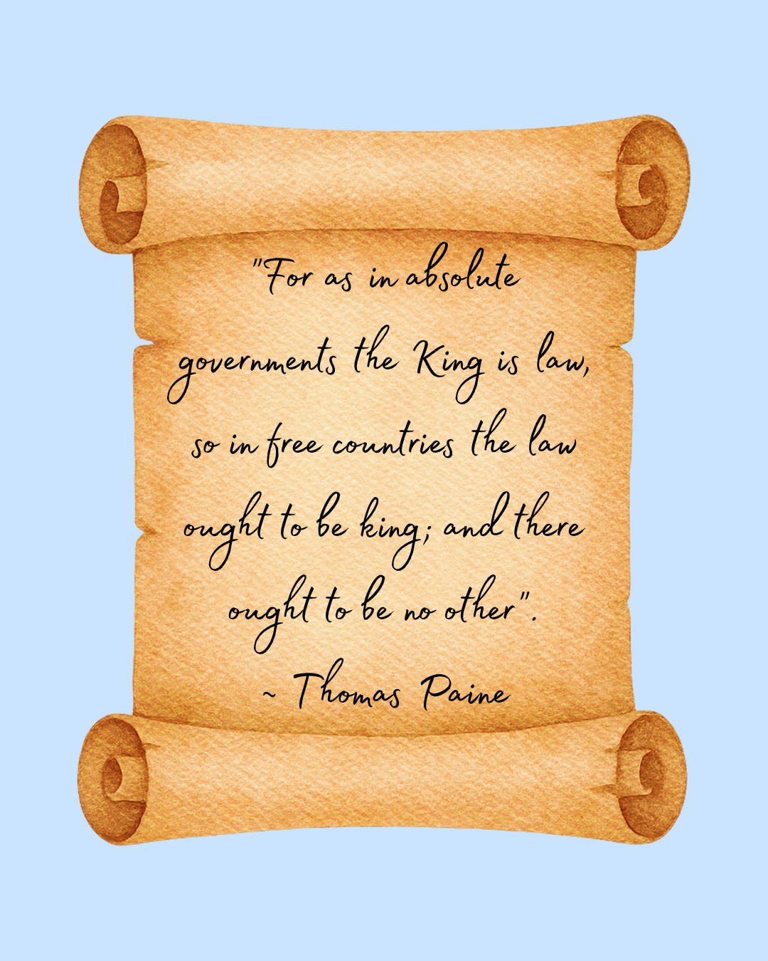 In Thomas Paine's 1776 pamplet titled "Common Sense," he argues how America's independence from Britain was necessary, logical and inevitable. He promoted democratic self-governance, and he attacked the absurdity of hereditary monarchy.