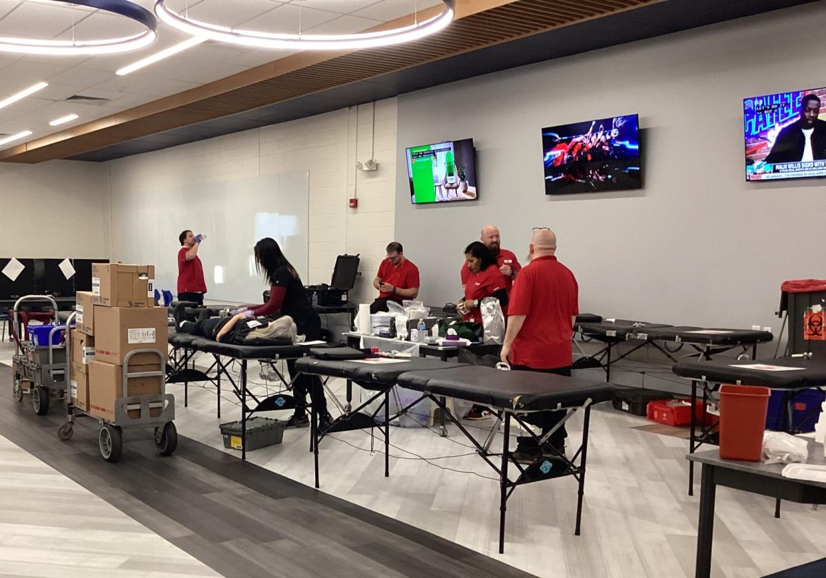 The American Red Cross visits Del Val twice a year to work with the National Honor Society with their blood drives. This year's drives were both successes and attended by both students and community members.