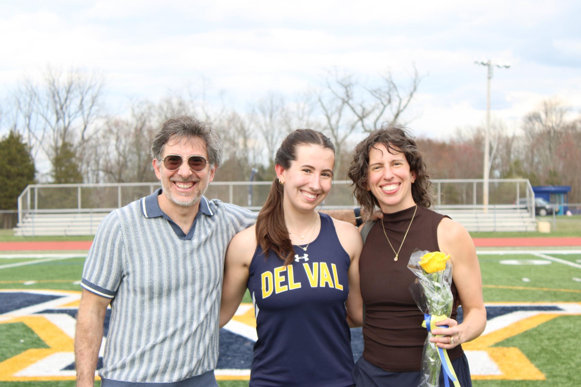 With spring sports kicking off, the track team recognized its senior athletes at its only home meet of the season.