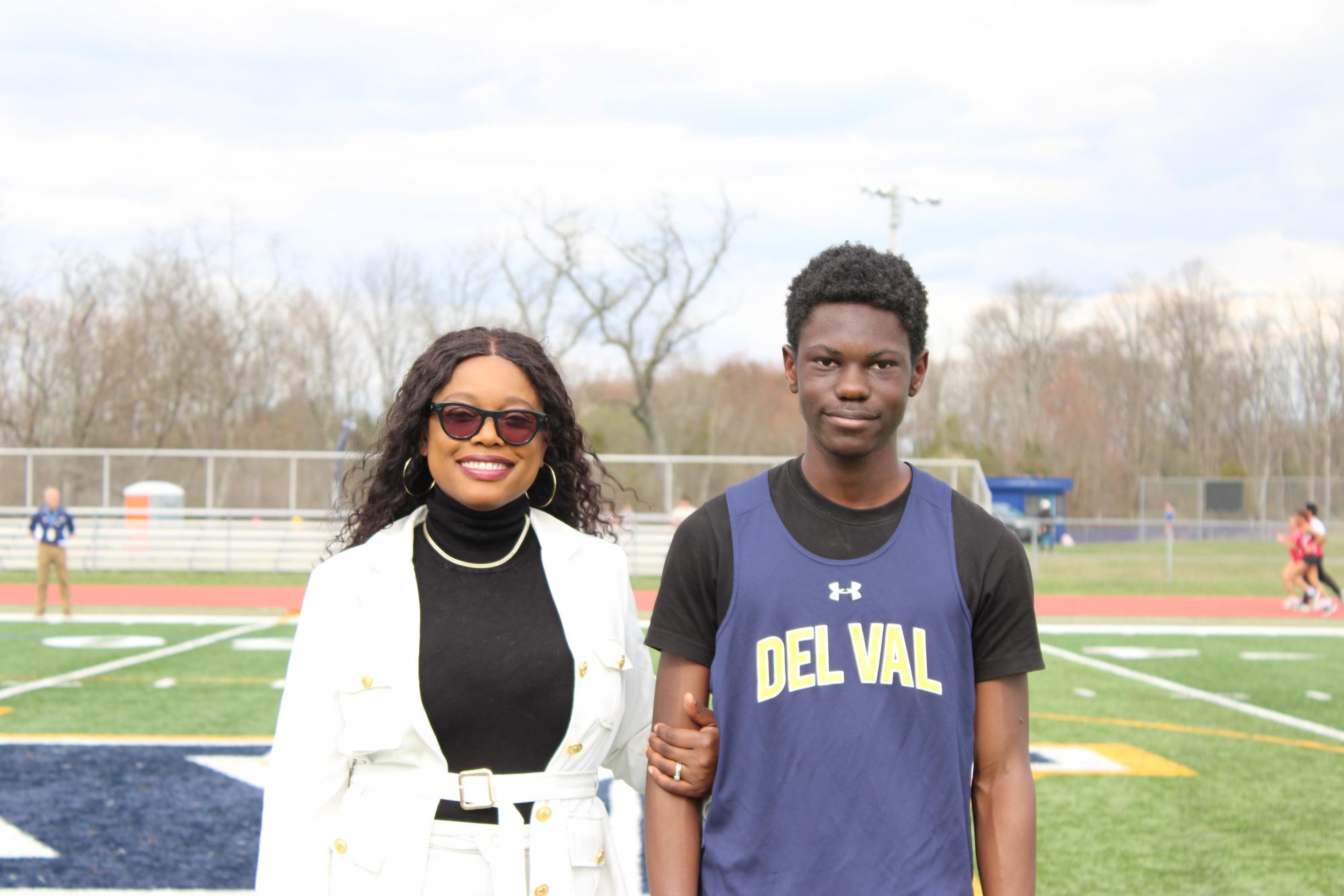 With spring sports kicking off, the track team recognized its senior athletes at its only home meet of the season.