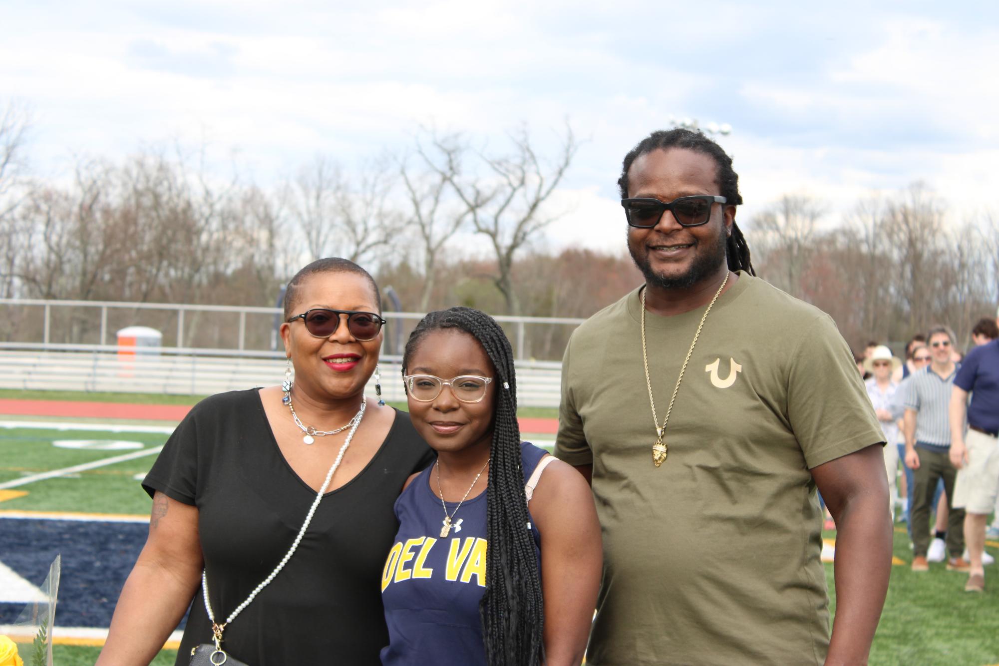 With spring sports kicking off, the track team recognized its senior athletes at its only home meet of the season.