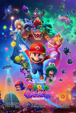 “The Super Mario Galaxy Movie” was released on April 1. The movie stunned audiences with both humor and vibrant visuals. (Image via Universal Pictures)